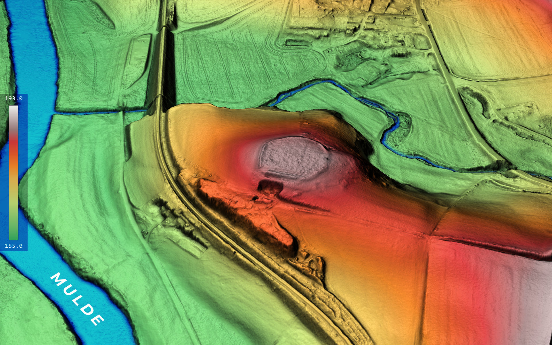 Colorierter 3D Scan vom Bieserner Borstel