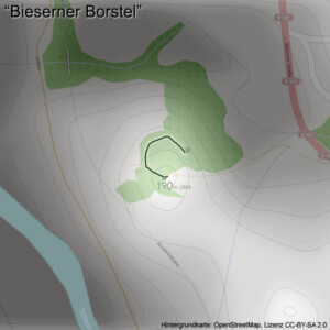 Karte Bieserner Borstel