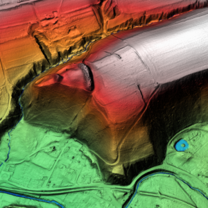 Colorierter 3D Scan vom Kötterner Porschel